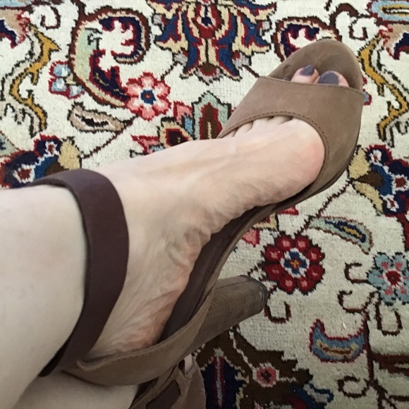 Diesel Distressed Leather Ankle Strap Sandals Sz 7 - Picture 1 of 14